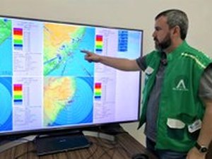 Feriado em AL: chuvas moderadas com pancadas intensas e incidência de raios