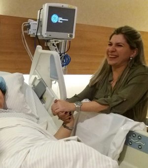 Tereza Nelma se recupera em UTI, após nova Cirurgia