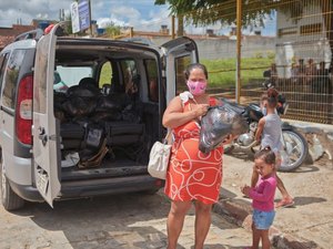 Menos de 10% da população que se vacina contra a Covid-19 em Arapiraca doa para a Campanha Vacinação Solidária