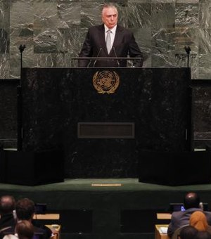 Temer defende maior abertura do Brasil ao mundo em discurso na ONU
