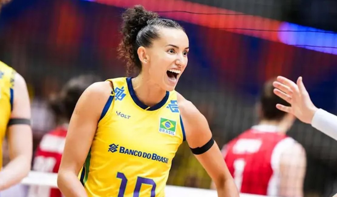 Gabi Guimarães é eleita a 2ª melhor jogadora do mundo em 2025