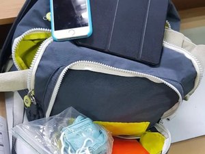 Polícia Civil recupera mochila, celular e tablete de turista do Paraná