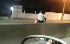 Motociclista trafega na contramão pela AL 110 em Arapiraca