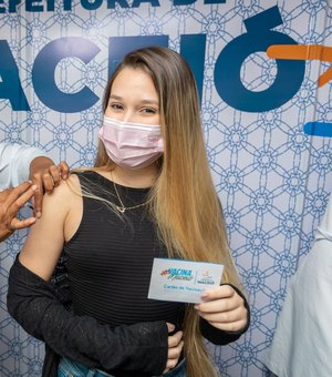 Maceió segue vacinando adolescentes e remanescentes nesta segunda (20)