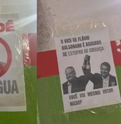 Alunos denunciam cartazes contra Flávio  Bolsonaro no Ifal de Marechal Deodoro