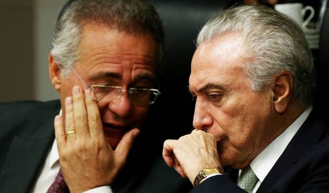 Temer reúne senadores para debater destituição de Renan da liderança do PMDB no Senado