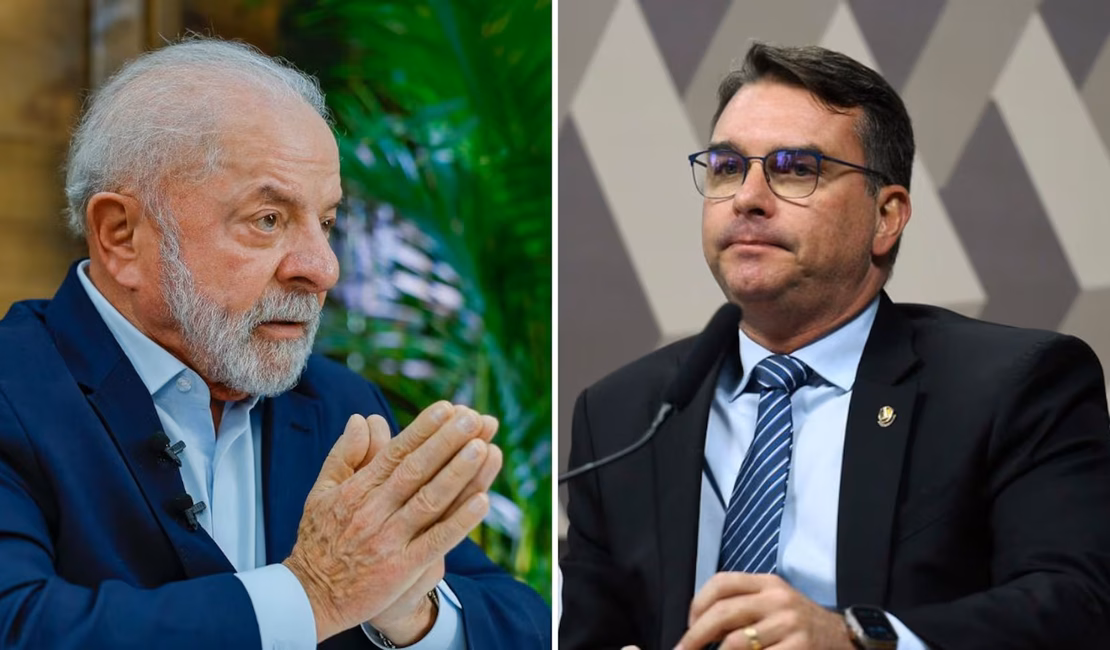 Lula aparece à frente de Flávio no 2º turno, mas diferença cai para 5 pontos, diz Quaest
