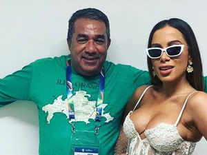 Pai de Anitta quer deletar redes sociais: ‘Muita exposição, não tenho paciência’