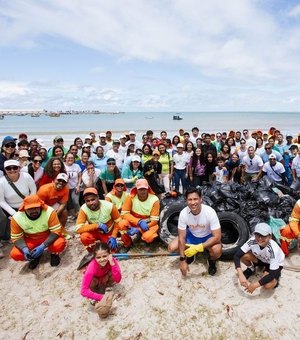 Prefeitura de Maceió participa de ação limpeza de praias, rios e mangues