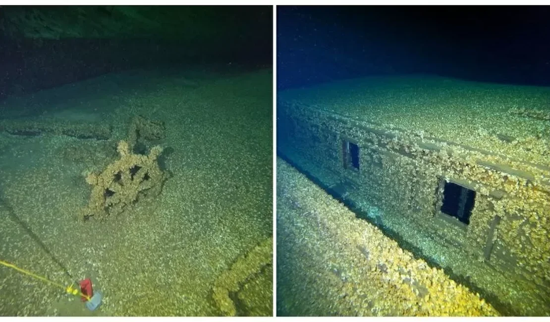 Escuna que afundou em 1881 é encontrada intacta em lago nos EUA