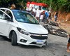 Adolescente empina moto e provoca acidente com feridos em São Miguel dos Campos