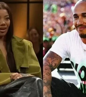 Ludmilla relembra gafe ao conversar em inglês com Lewis Hamilton