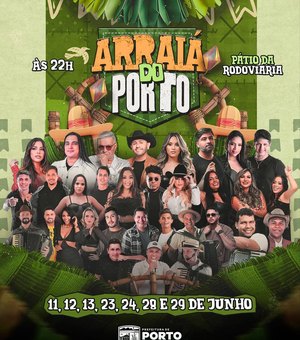 Festas Juninas no município de Porto Calvo começam hoje com muito forró