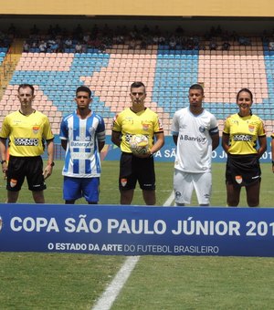 Com pênalti polêmico, CSA perde para o Grêmio e é eliminado da Copa SP