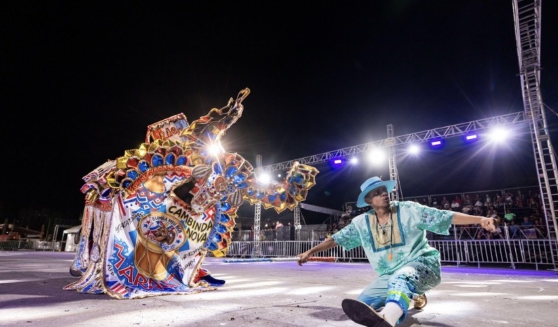 Cultura popular, tradição e emoção marcam a primeira noite do 33º Festival Municipal de Bumba Meu Boi em Maceió