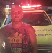 Foragido é preso durante bloco carnavalesco em São Miguel dos Milagres