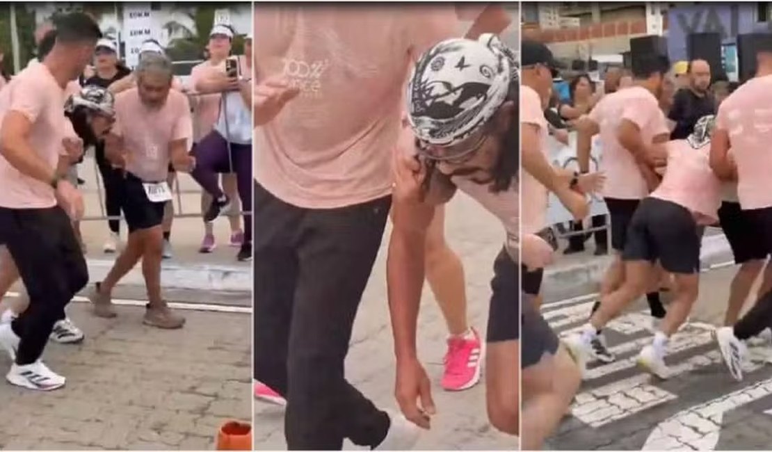 Bell Marques passa mal durante corrida em Fortaleza: 'Me recuperando'