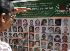 Dados do Sistema Nacional de Localização e Identificação de Desaparecidos apontam que mais de 35% dos desaparecidos têm de 0 a 17 anos