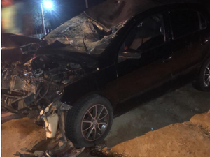Acidente gravíssimo deixa uma pessoa morta na BR-316 no município de Cacimbinhas