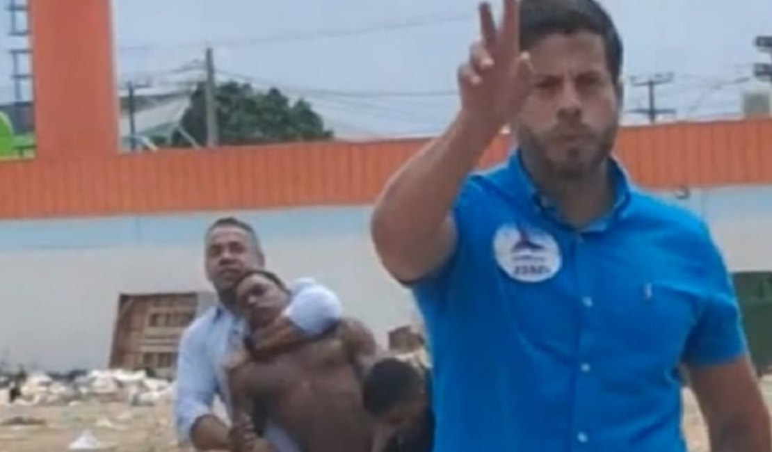 Justiça marca audiência de vereador que deu 'mata-leão' em homem no Benedito Bentes