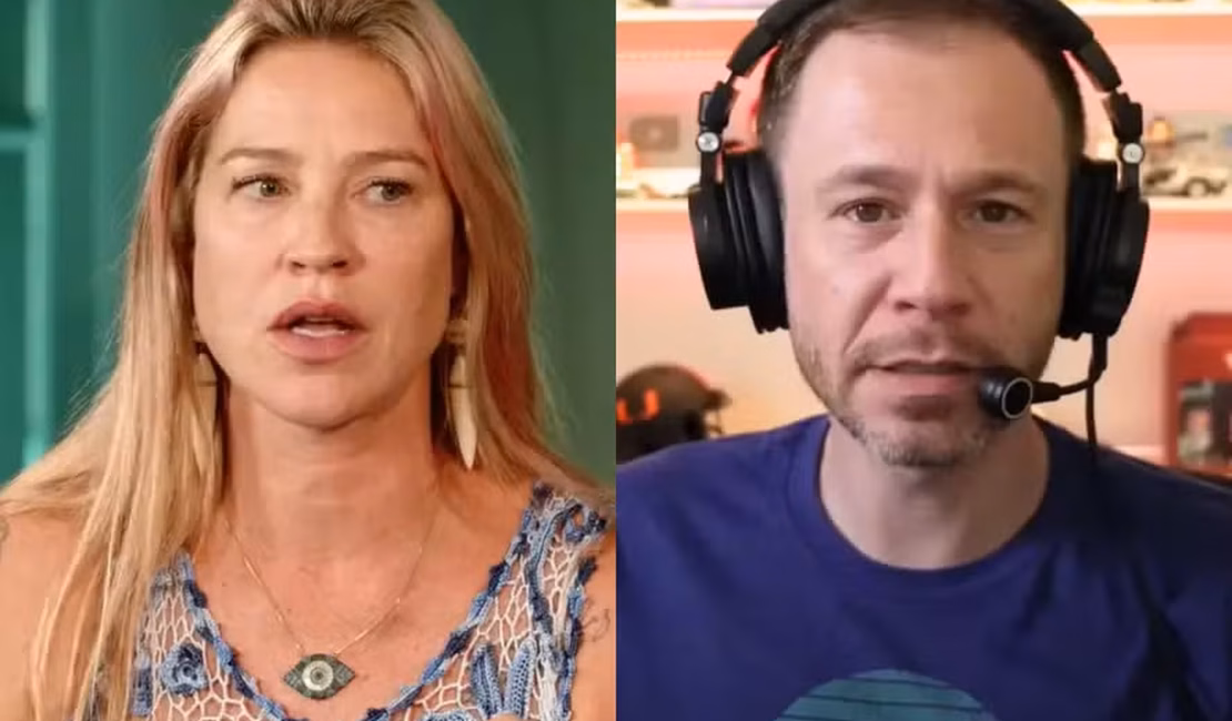 Luana Piovani rasga o verbo após Tiago Leifert defender Virginia: 'Um imbecil total'