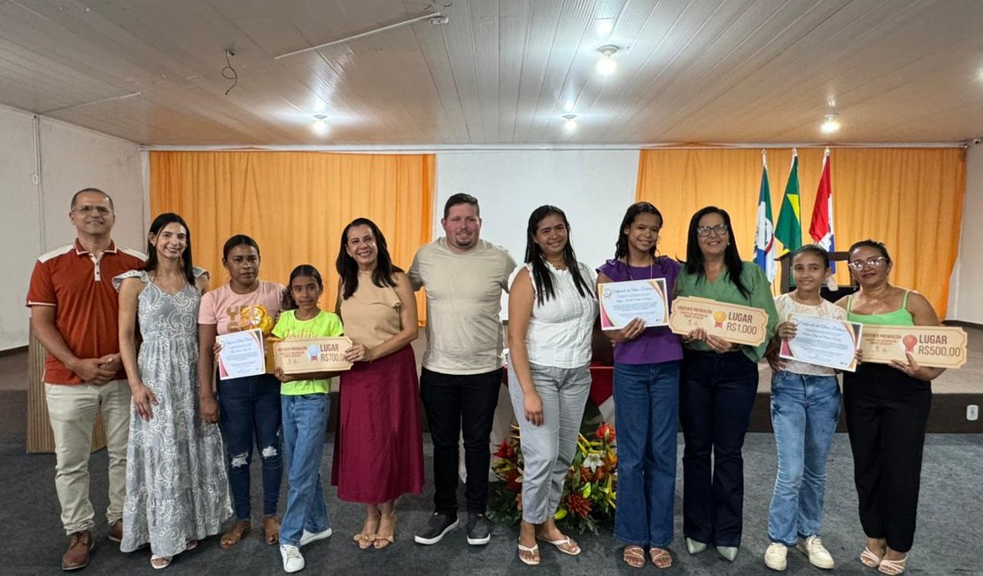 Lagoa da Canoa celebra destaque educacional com cerimônia de premiação do projeto “Ler, Interpretar, Somar e Resolver!”