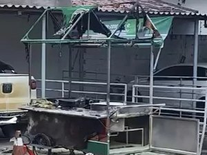 [Vídeo] Vendedor de milho que perdeu carrinho em incêndio pede ajuda em Arapiraca