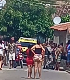 Homem é assassinado a tiros em plena luz do dia no município de Pão de Açúcar