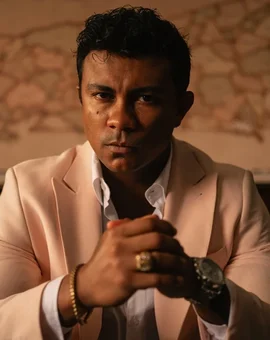 Xamã surge pelado em nova série da Netflix sobre a “máfia” do Rio