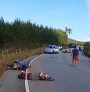 Colisão entre motos deixa jovem morto e dois feridos em Porto Calvo