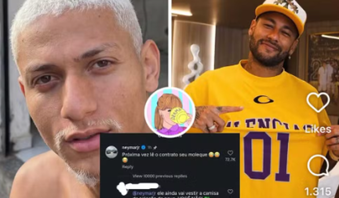 Gabriel Medina causa polêmica ao compartilhar post que chama Neymar de 'aposentado'