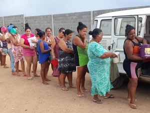 Do Sopão até material escolar, ONG distribui solidariedade em Arapiraca  