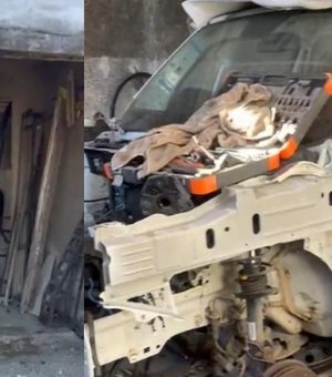 Polícia prende dois homens em desmanche clandestino de veículos em Maceió