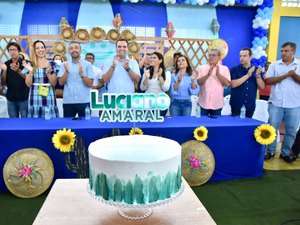 Prefeito de Major Izidoro apresenta Luciano Amaral Filho como seu pré-candidato a deputado federal
