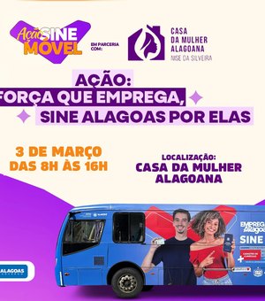 Casa da Mulher Alagoana recebe ação para viabilizar empregos a mulheres