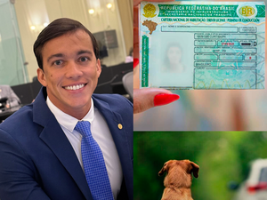 Leonam comemora aprovação de projeto que prevê cassação da CNH por abandono de animais