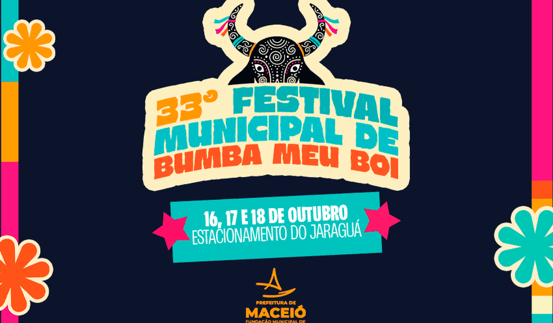 33º Festival Municipal de Bumba Meu Boi reúne mais de 30 grupos em Maceió