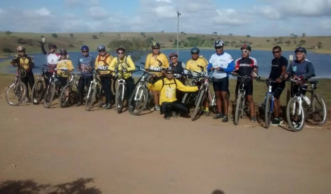 Ciclistas realizam trajeto Arapiraca/ Piranhas em passeio neste sábado (24)