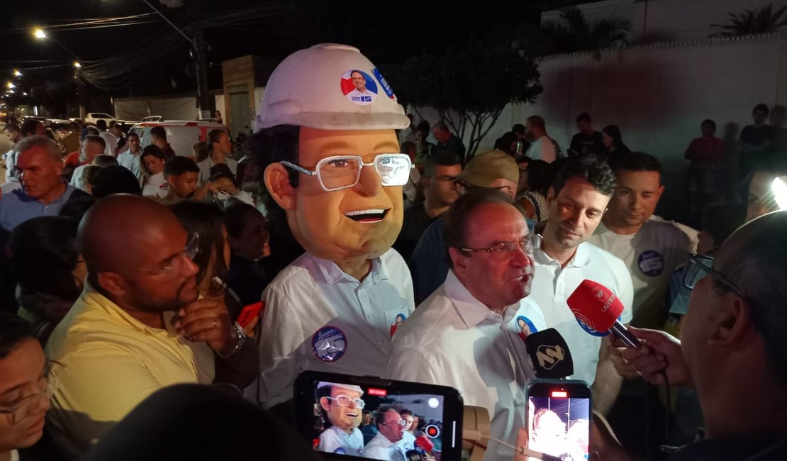 [Vídeo] Luciano Barbosa comemora reeleição: 'Tamanho da vitória é o tamanho da responsabilidade'