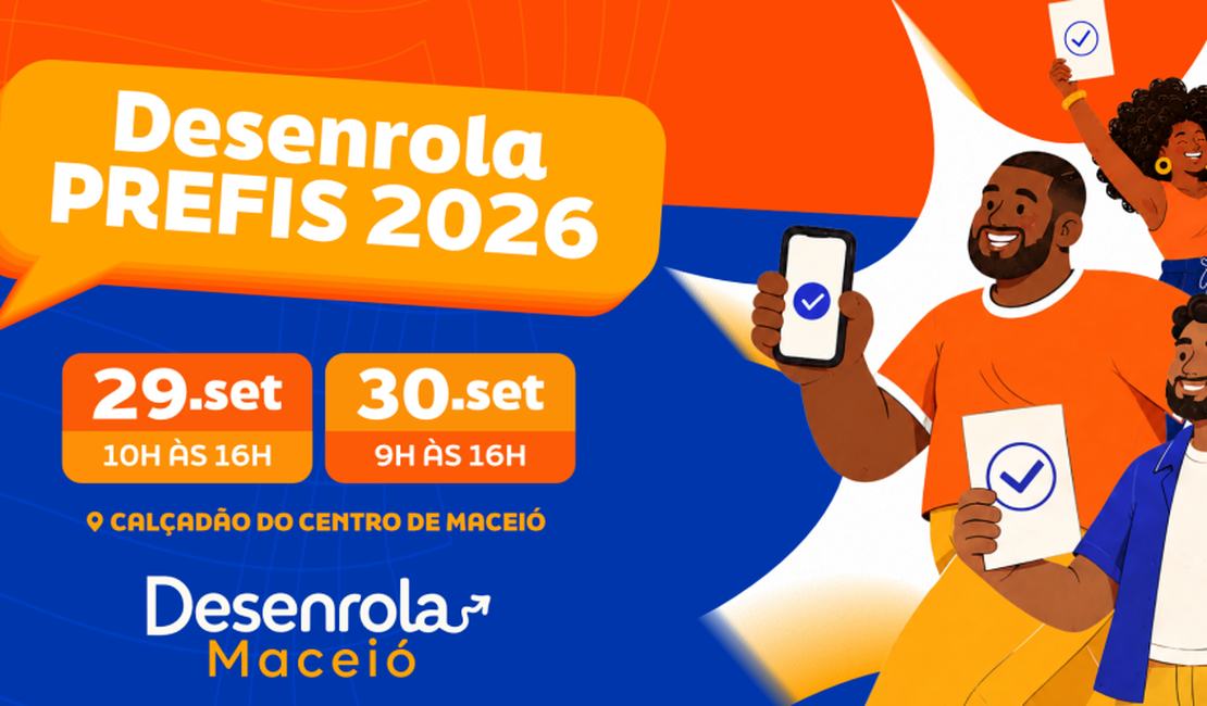 Rodrigo Cunha anuncia segunda edição do Desenrola Maceió com foco no Prefis 2026