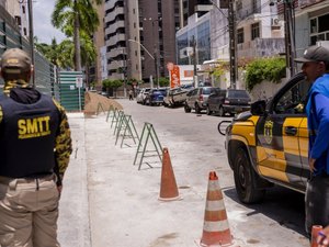 DMTT recolhe mais de 700 cones utilizados irregularmente em Maceió