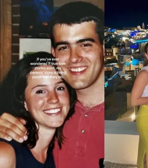 Juntos há 27 anos, casal que se conheceu em mochilão emociona a web