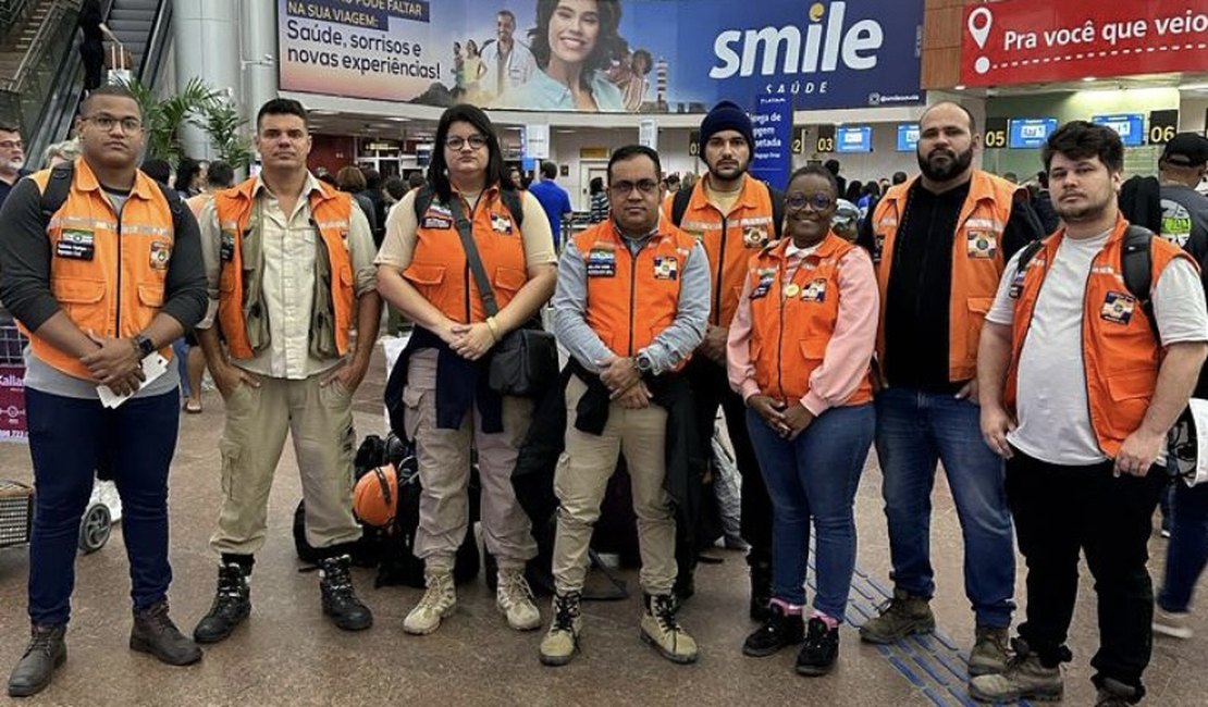 Defesa Civil de Maceió envia agentes para ajudar vítimas no RS