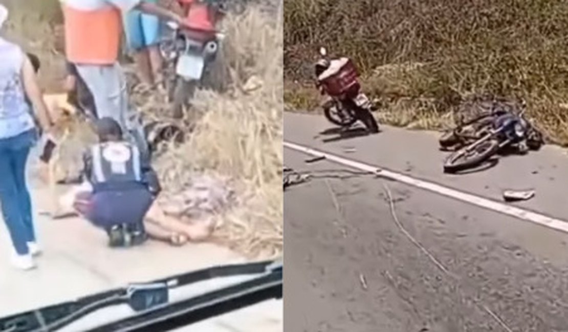 Dois acidentes em sequência deixam feridos na AL-130, em Santana do Ipanema