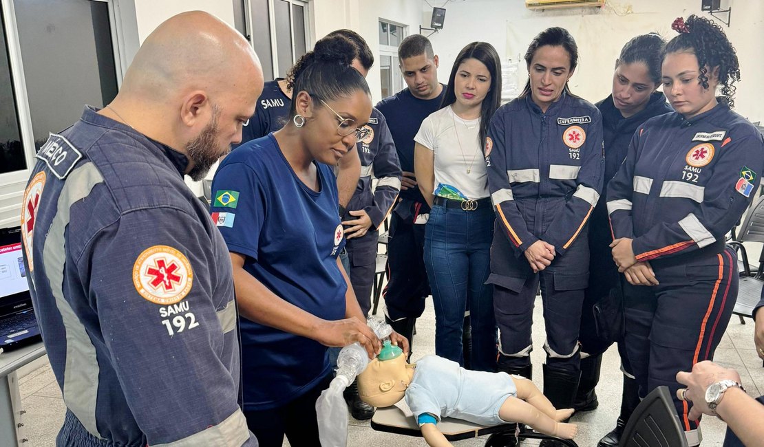 Samu promove Curso de Assistência Pré-Hospitalar ao Recém-Nascido em Parto Domiciliar