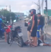 Homem é detido por populares após tentar roubar próximo ao shopping do Benedito Bentes