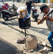 Segurança Cidadã remove piquetes irregulares no Barro Duro e Jacintinho