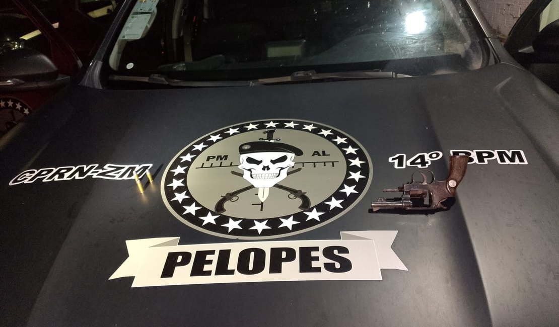 Homem é preso em Campestre ao transportar arma de Pernambuco para Alagoas