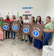 Tainá Veiga inicia entrega dos kits de educação física às escolas da rede municipal de Lagoa da Canoa