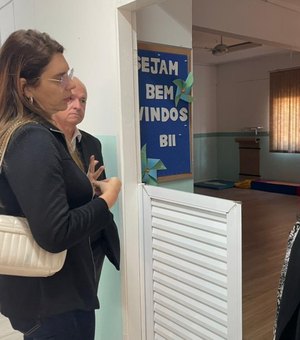 Secretária Jó Pereira conhece modelos de escolas e creches que podem ser adotados em Maceió
